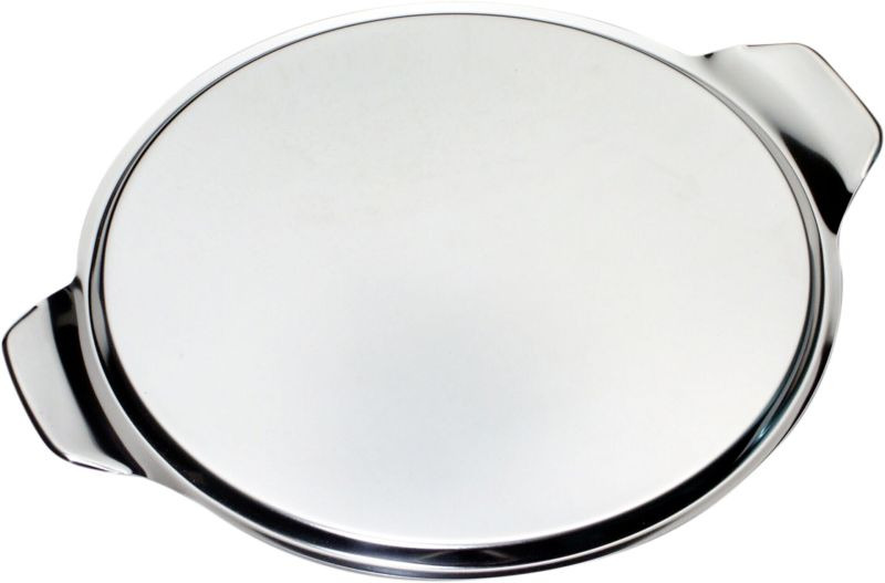 Tortenplatte Edelstahl 33,5 cm