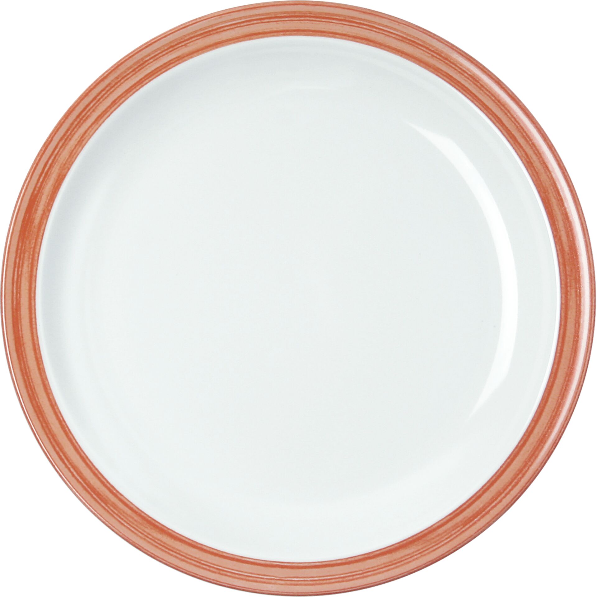 Teller flach "Colour" 23,5 cm orange