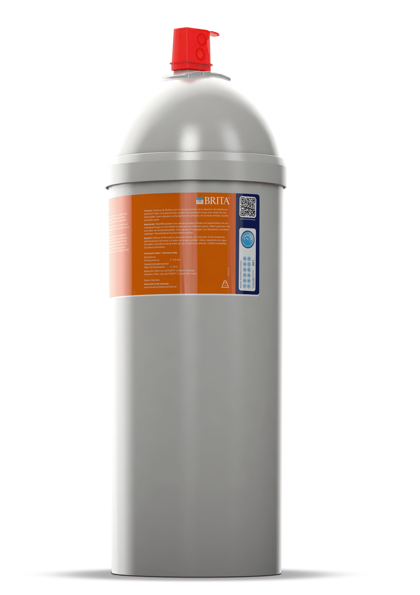 Kartusche Purity C1100 Steam 184 x 184 x 557 mm