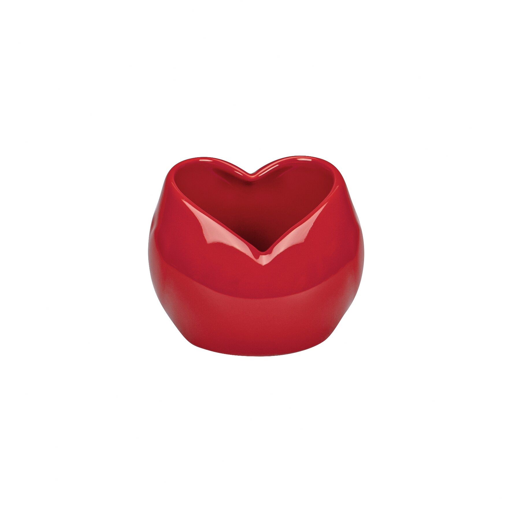 Kerzenhalter 64 mm rot Cliché