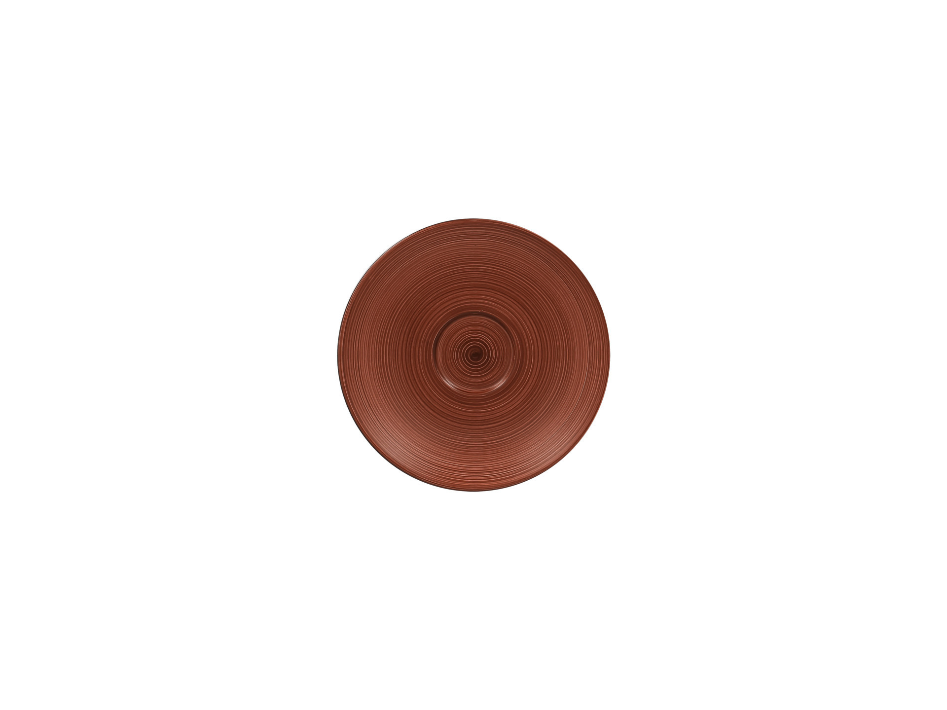 Untertasse 150 mm walnut für Tassen 0,20 l + 0,23 l