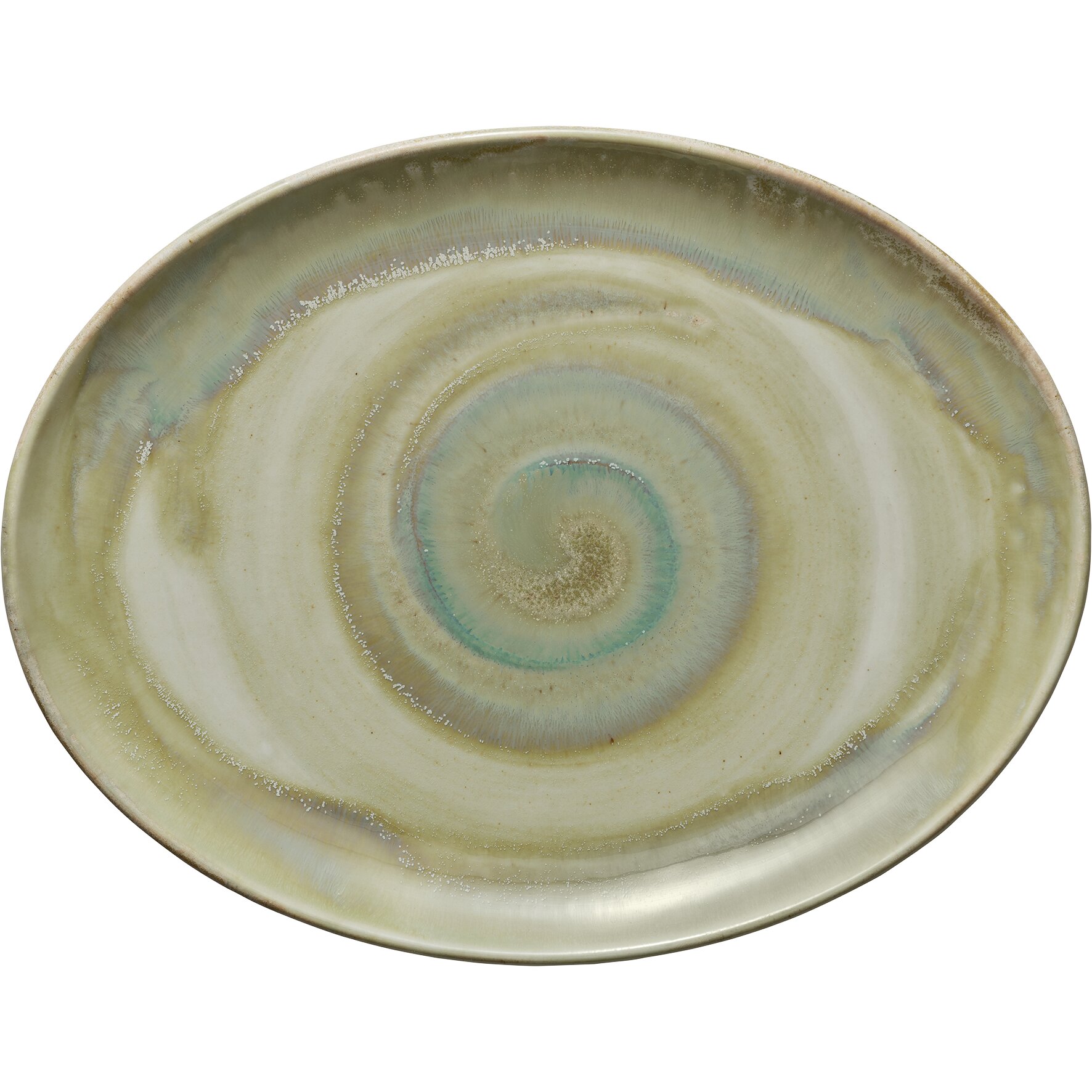Coupplatte oval 361 x 281 mm Thyme Perfect Match