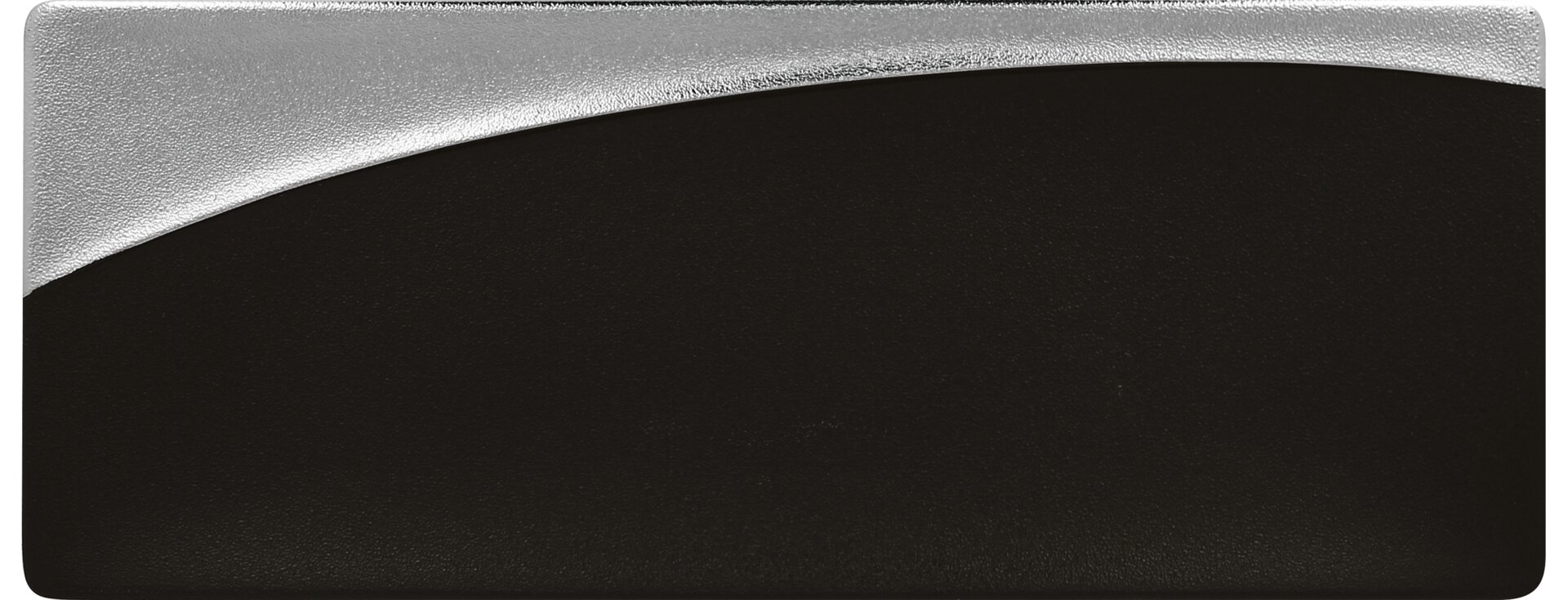 Platte rechteckig / Sushi-Platte 420 x 164 mm silver