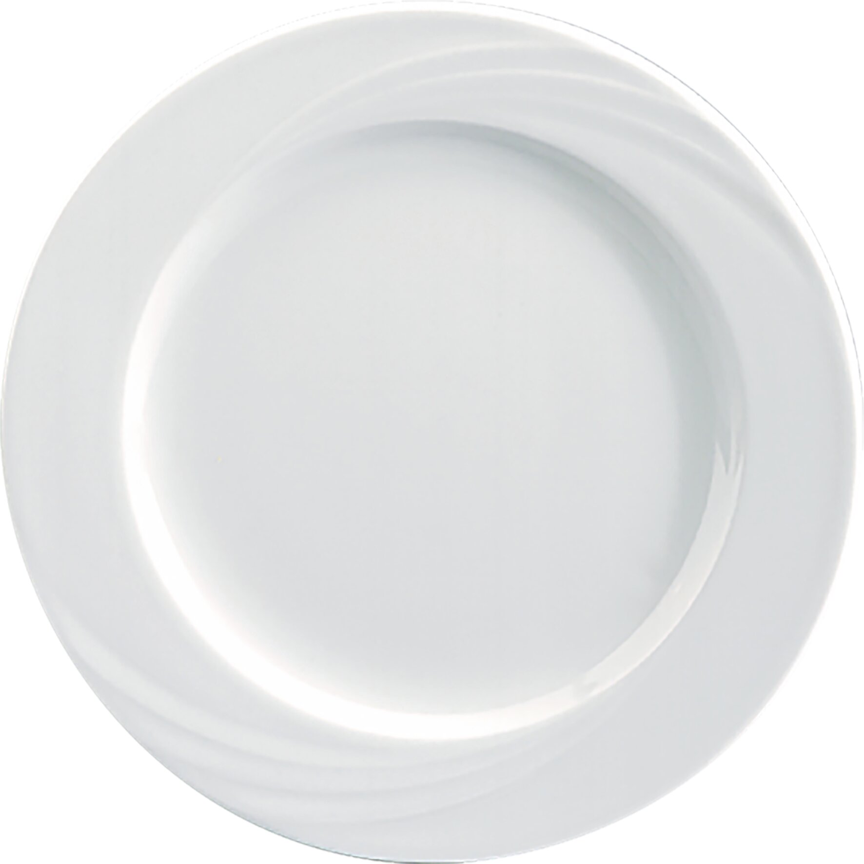 Teller flach mit Fahne 310 mm Donna
