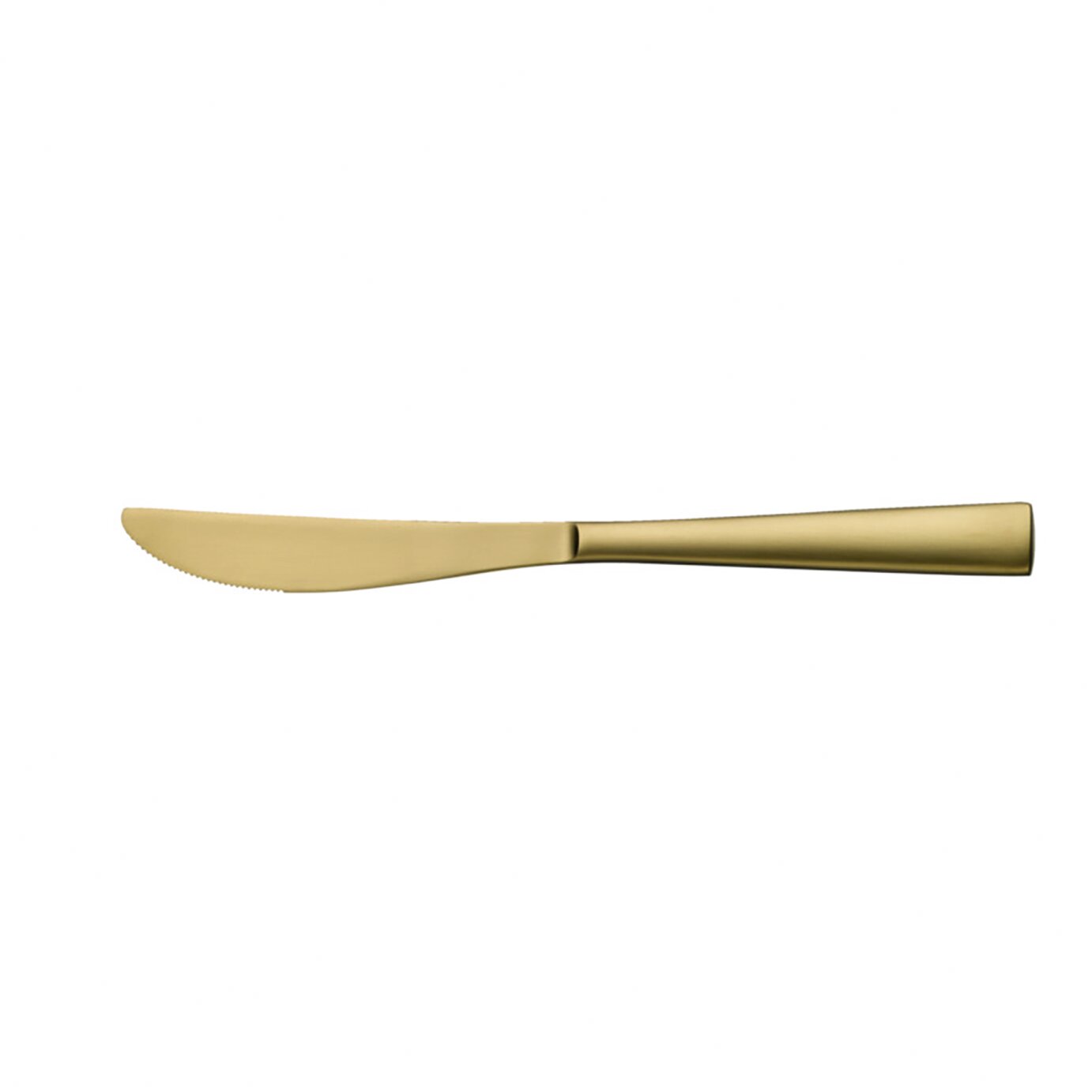 Tafelmesser 230 mm gebürstet PVD Gold Accent
