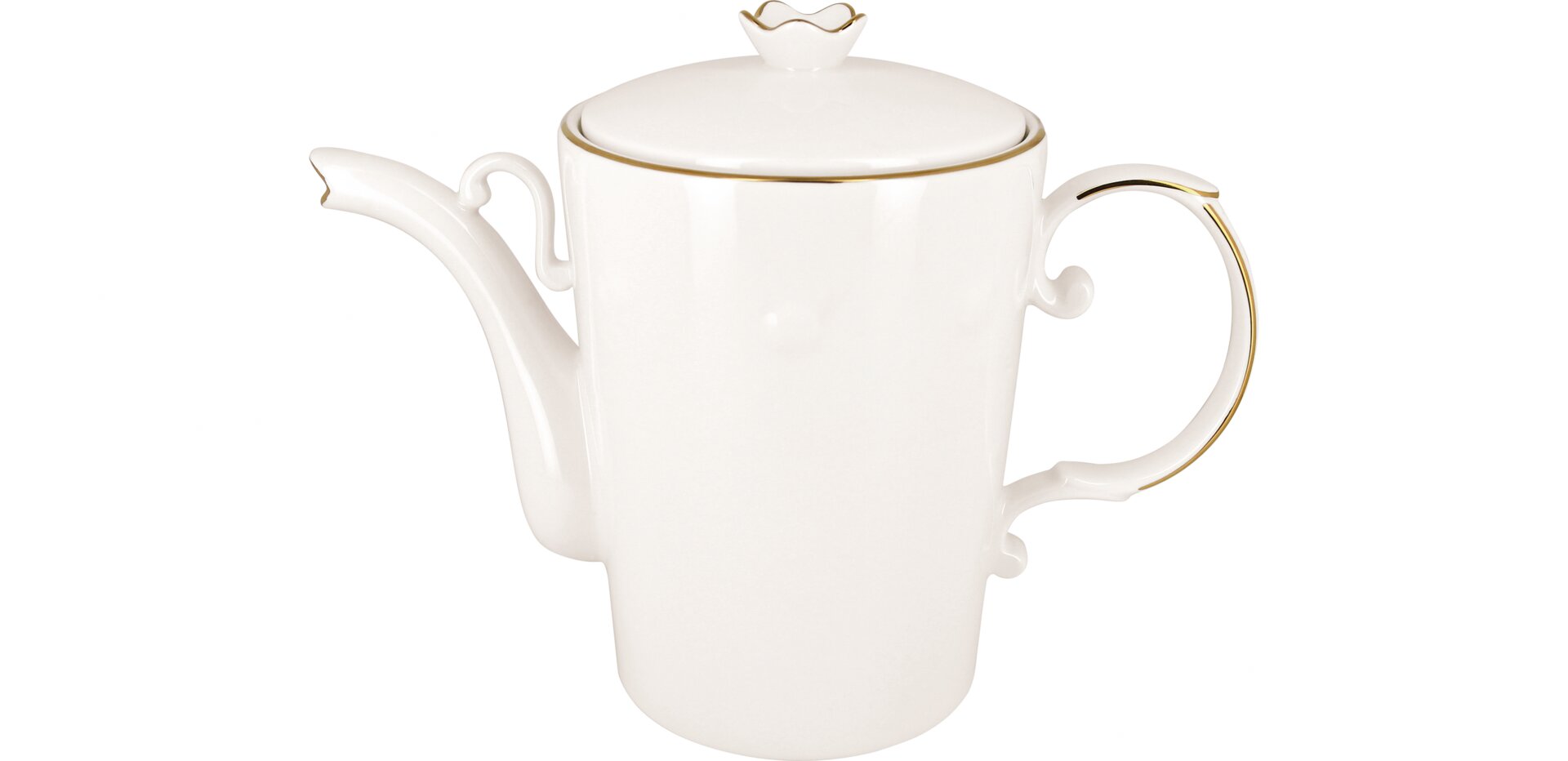 Kaffeekanne mit Deckel Princess 135 mm / 1,60 l crème Pure Ultra