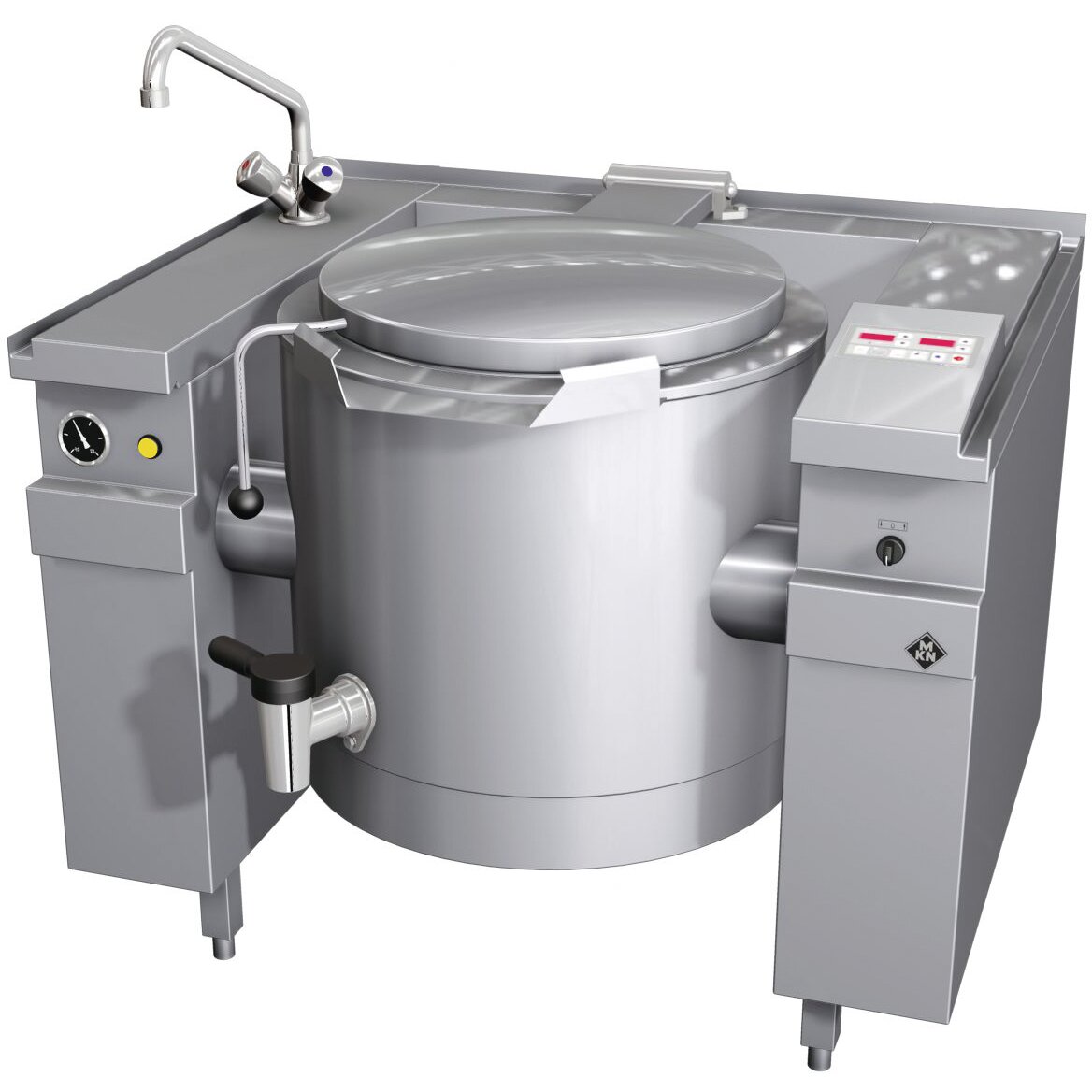 Elektro-Kipp-Schnellkochkessel 60,00 l Motorkippung Vapro + EcoControl
