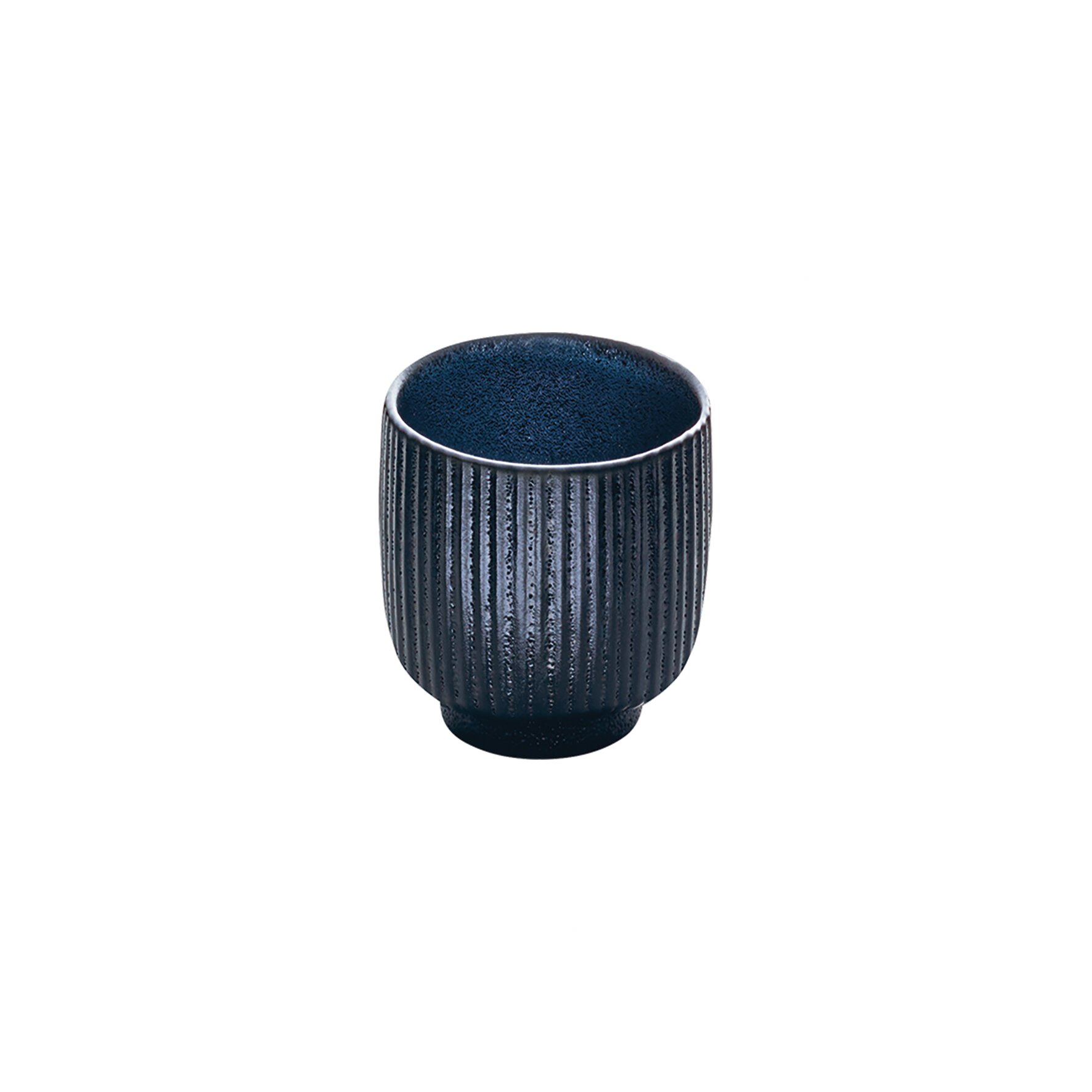 Espressotasse Relief 70 mm / 0,10 l schwarz Nara schwarz