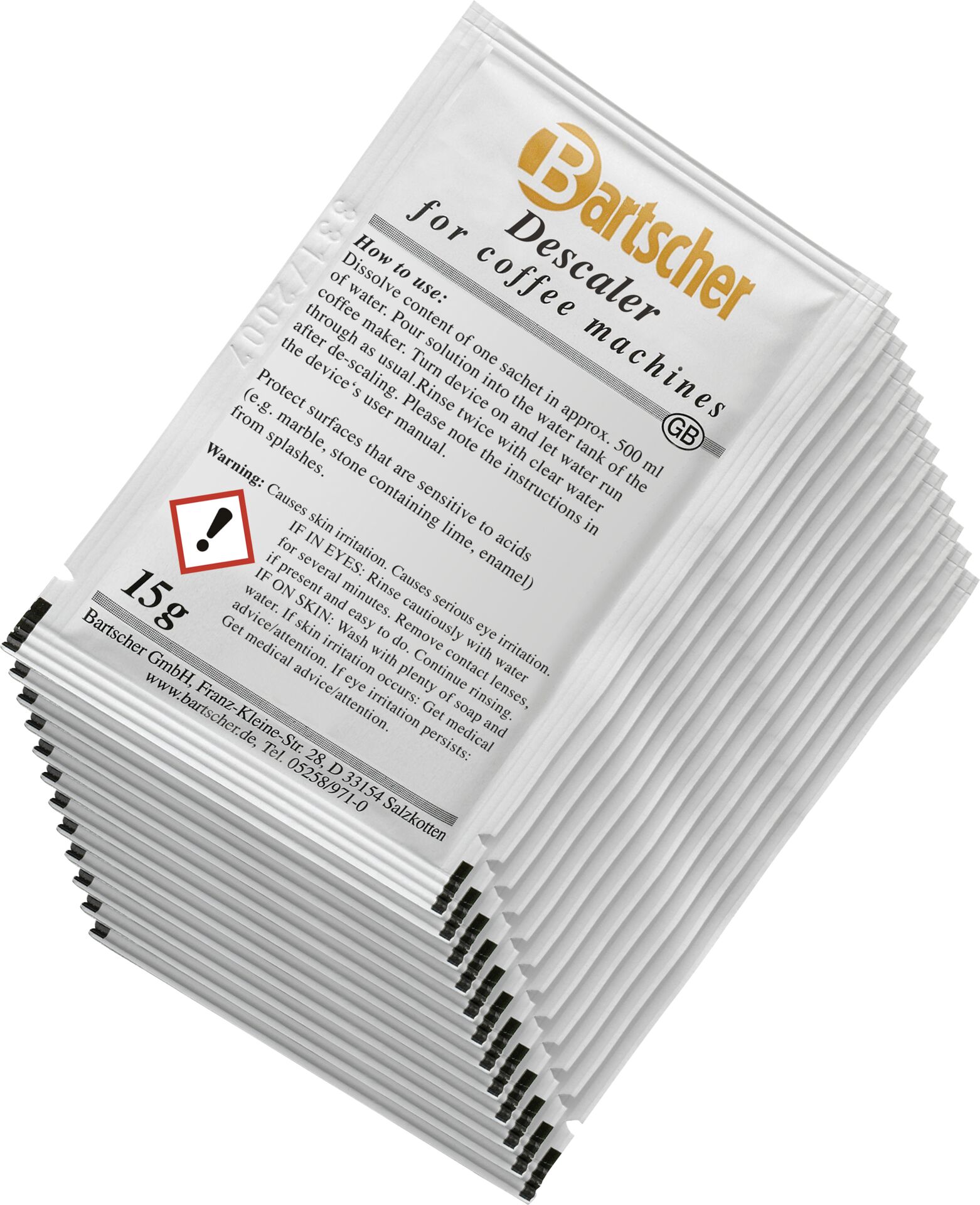 Entkalker für Kaffeemaschinen