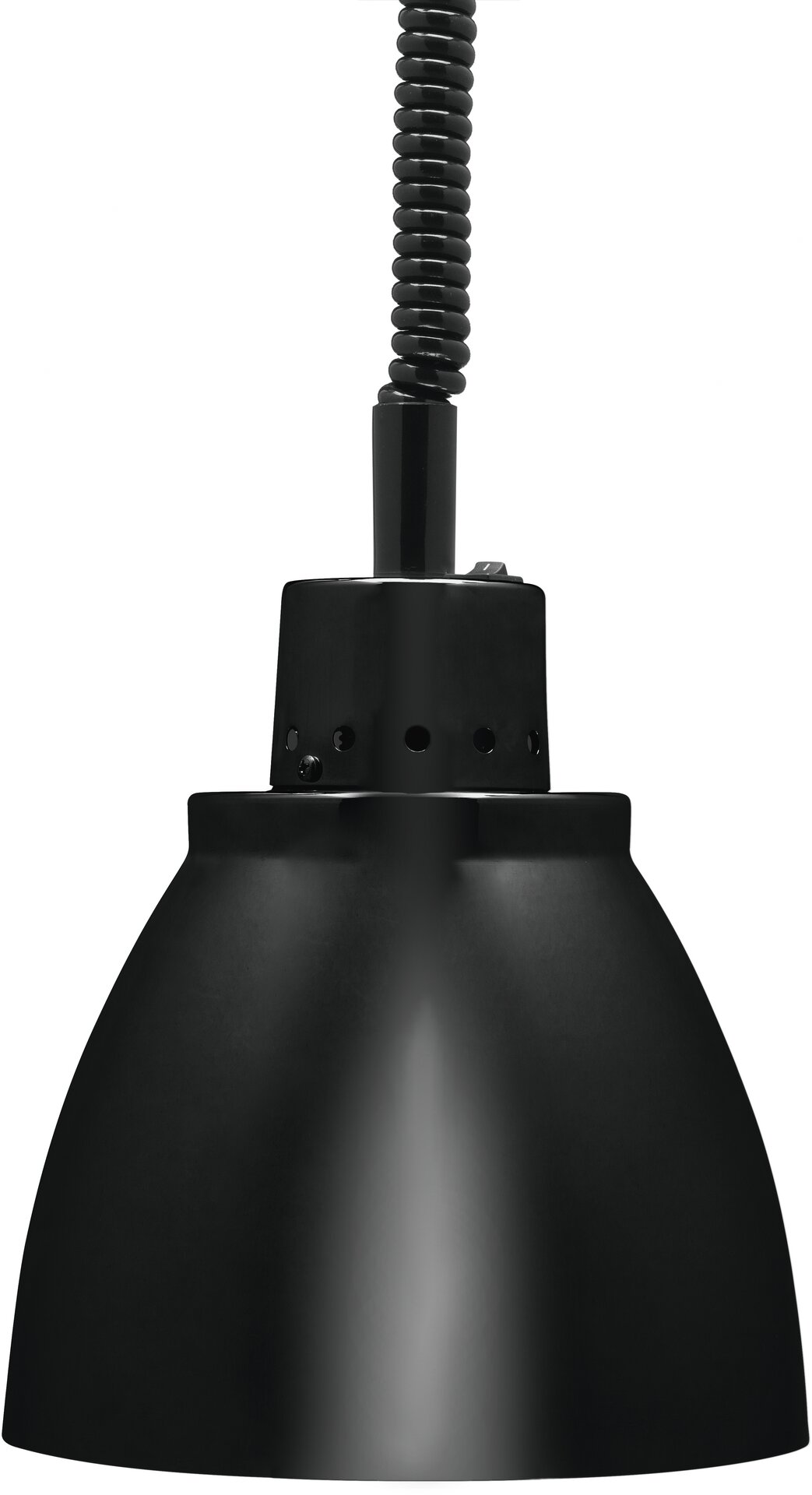 Wärmestrahler ø 225 mm, Schwarz, Infrarot