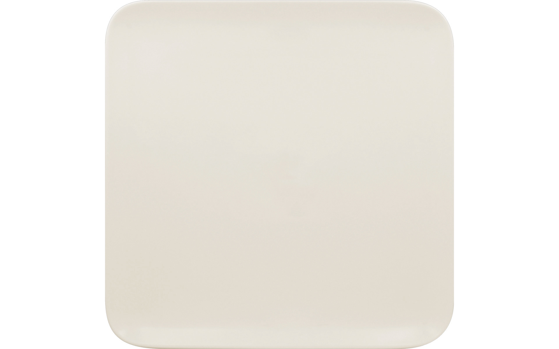 Teller quadratisch 270 x 270 mm crème