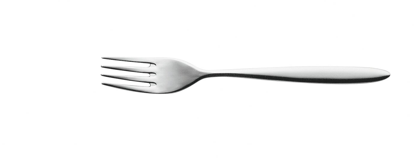 Essgabel 210 mm versilbert Aura