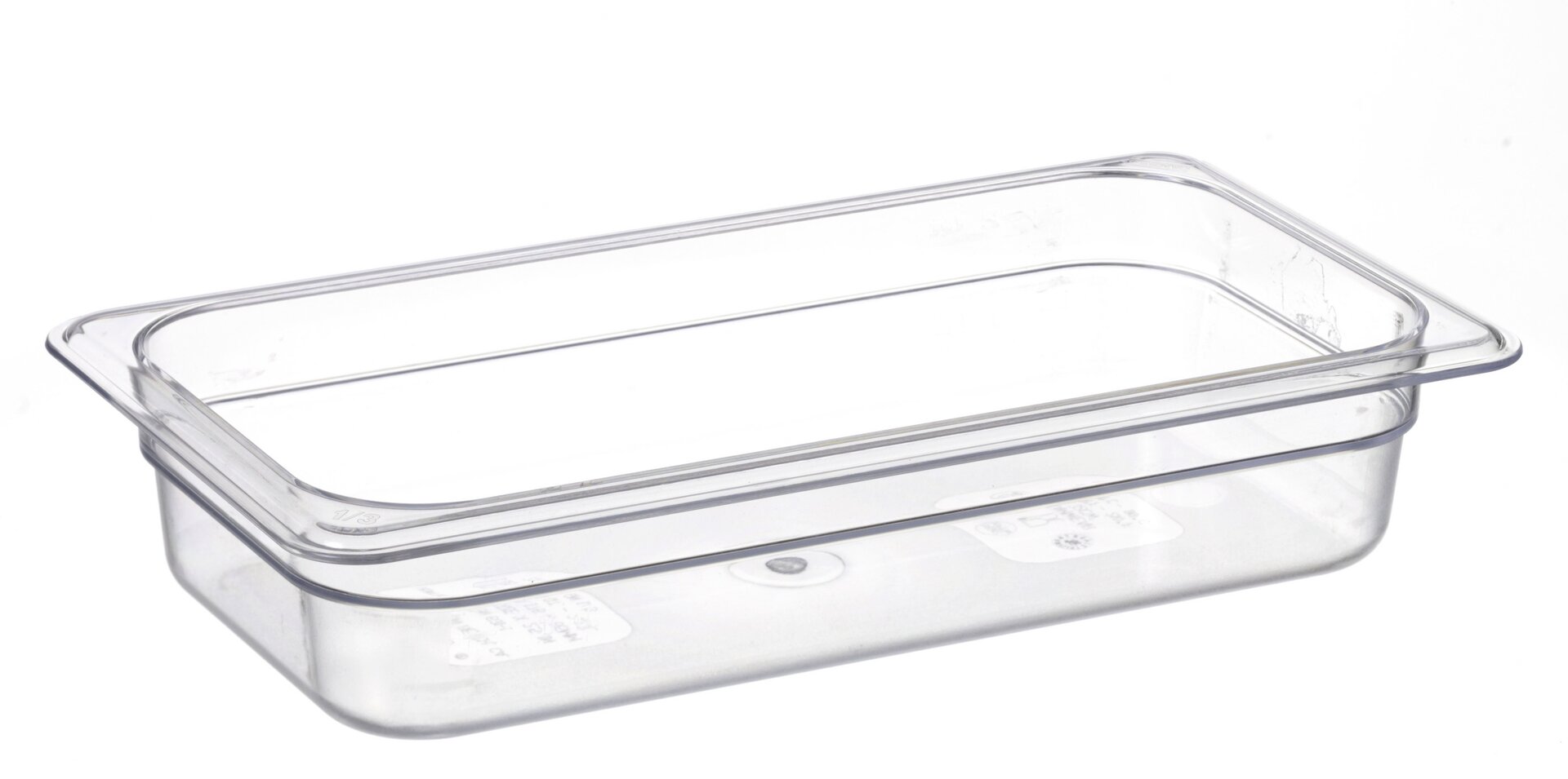 GN-Behälter GN 1/3 325 x 176 x 65 mm Polycarbonat transparent