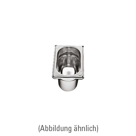 GN-Behälter GN 1/9 176 x 108 x 65 mm Edelstahl
