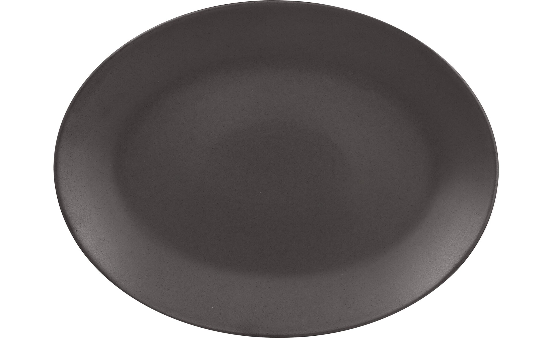 Platte oval 360 x 270 mm cocoa