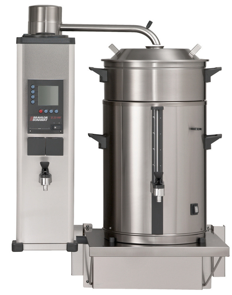 Filterkaffeemaschine 5,00 l Kaffee /  3,00 l Heißwasser / mit Wasseranschluss