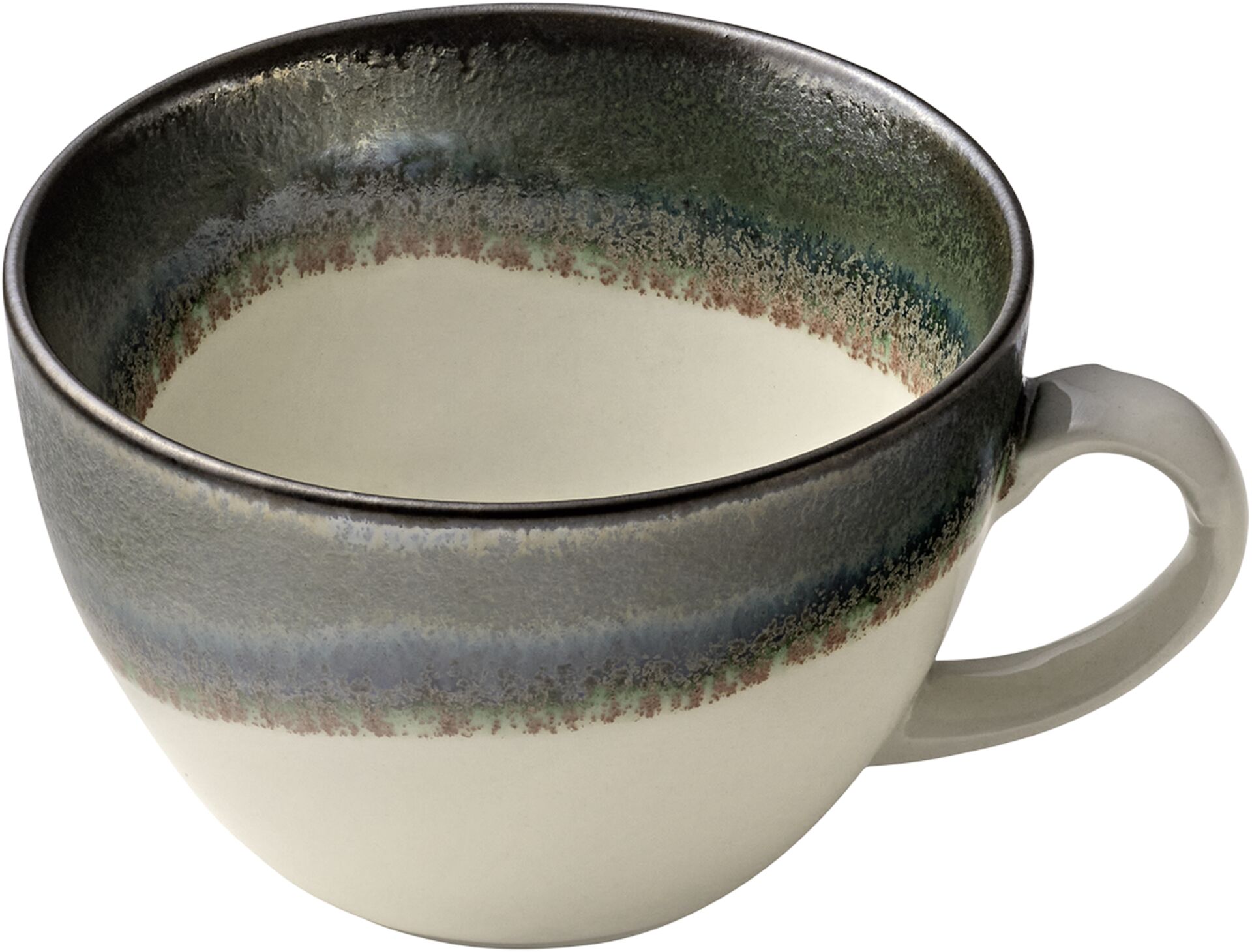 Porzellanserie "Heart & Soul" Avocado Tasse obere Kaffee/Cappuccino Grande "Heart & Soul" Avocado