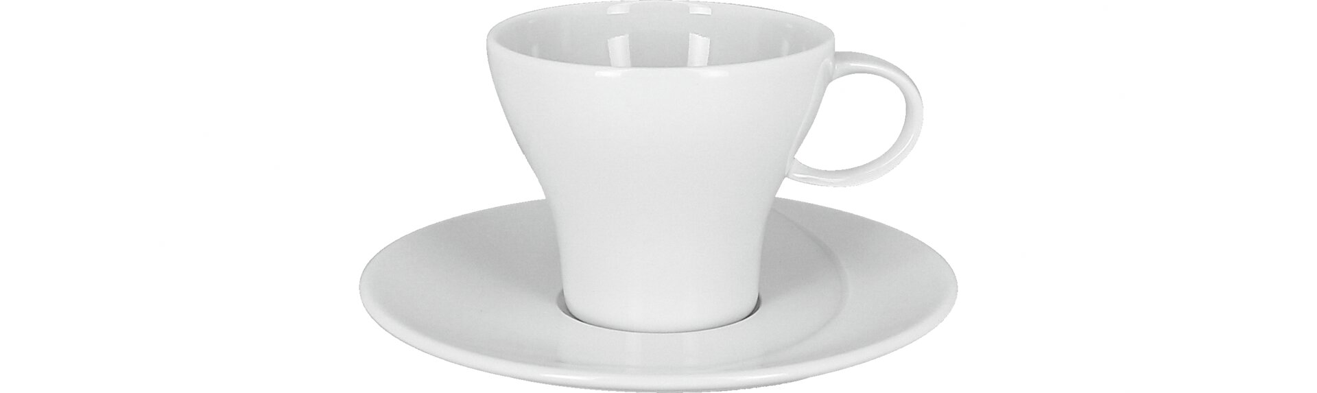 Kaffeetasse 85 mm / 0,20 l plain-white Moon