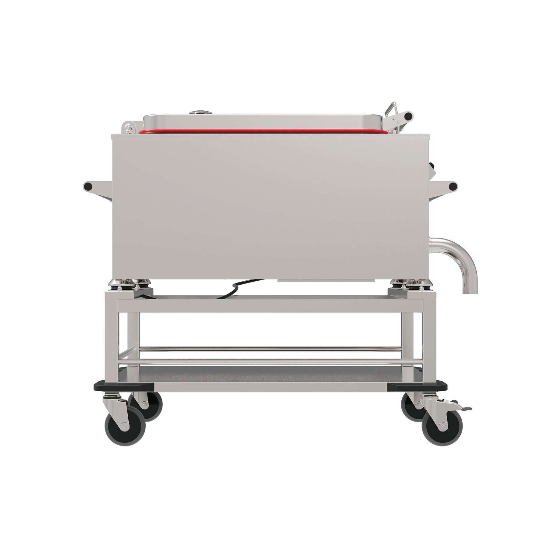 Induktions-Kochkessel SWISS|PLY auf Fahrgestell 86,00 l / 10,0 kW / BW