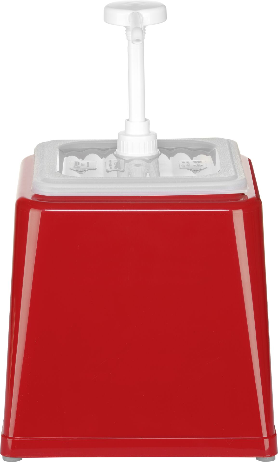 Pump-Soßenspender 2,5L rot