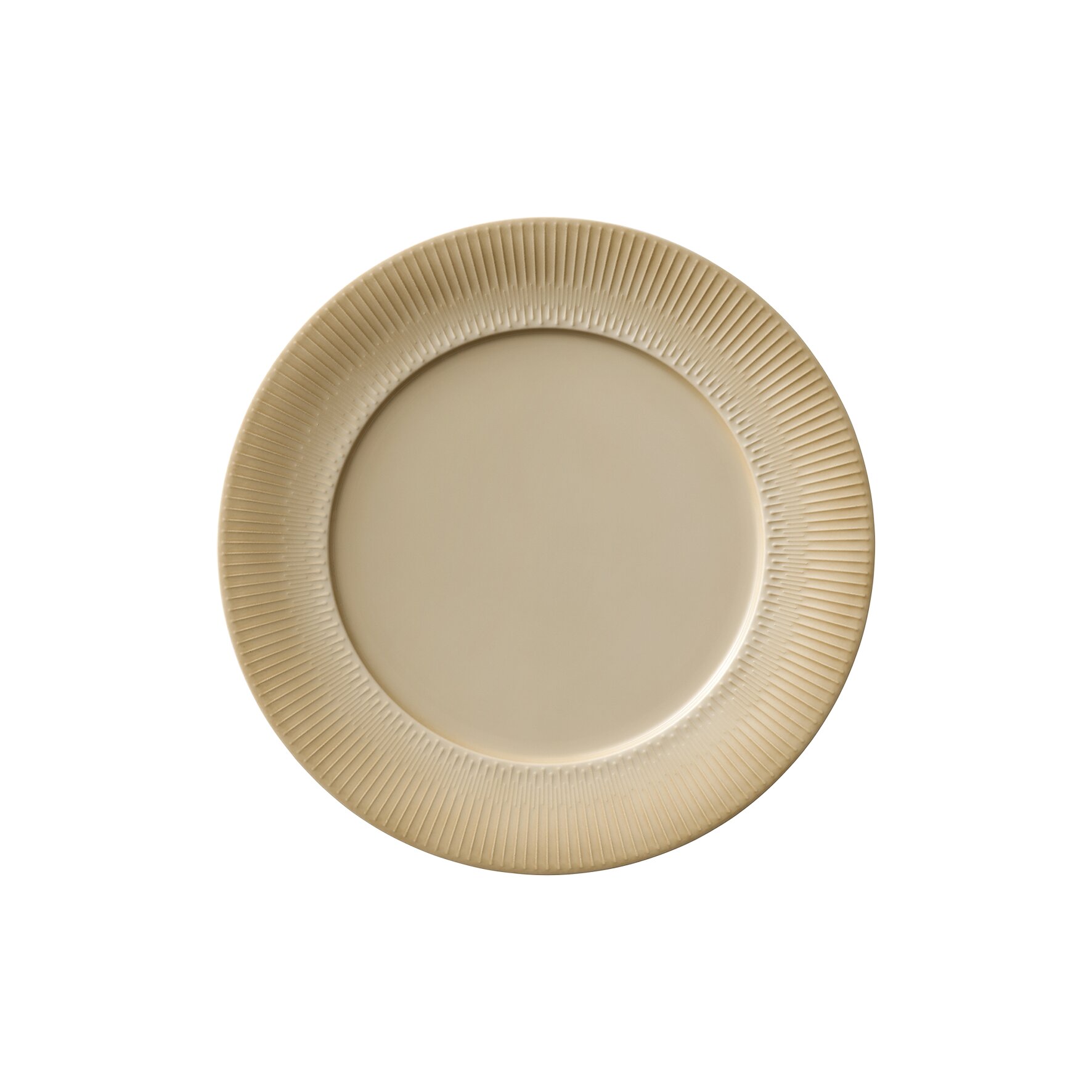 Teller flach mit Fahne 213 mm Relief Grounded