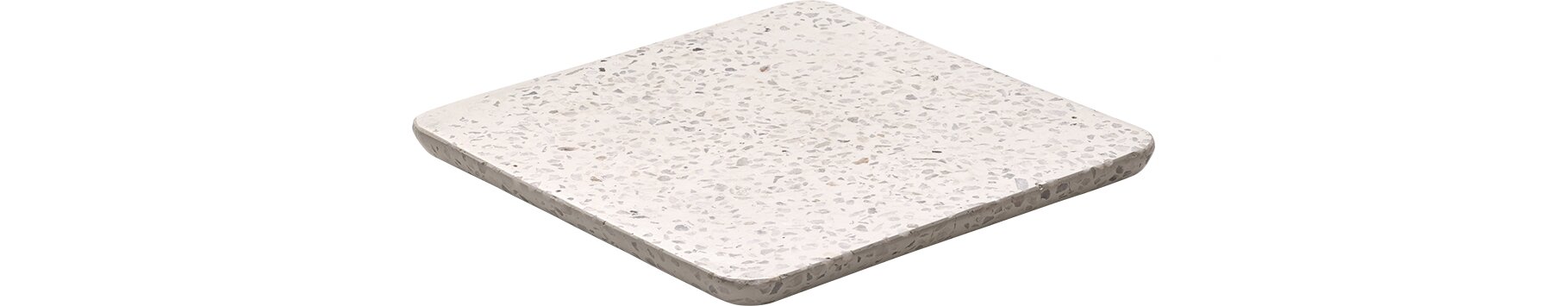 Terrazzoplatte 178 x 178 mm hell Ananti