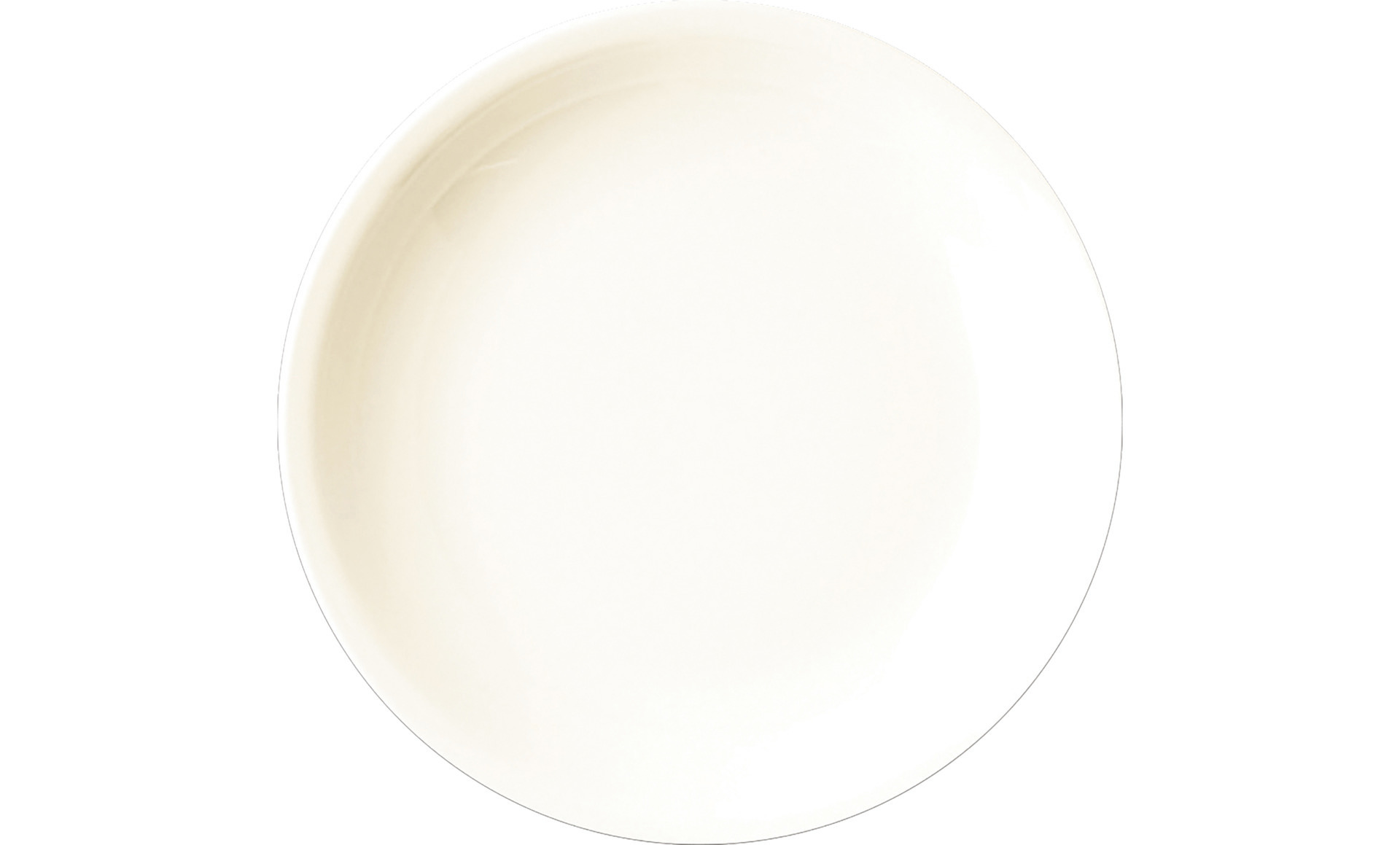 Coupteller tief rund 260 mm crème