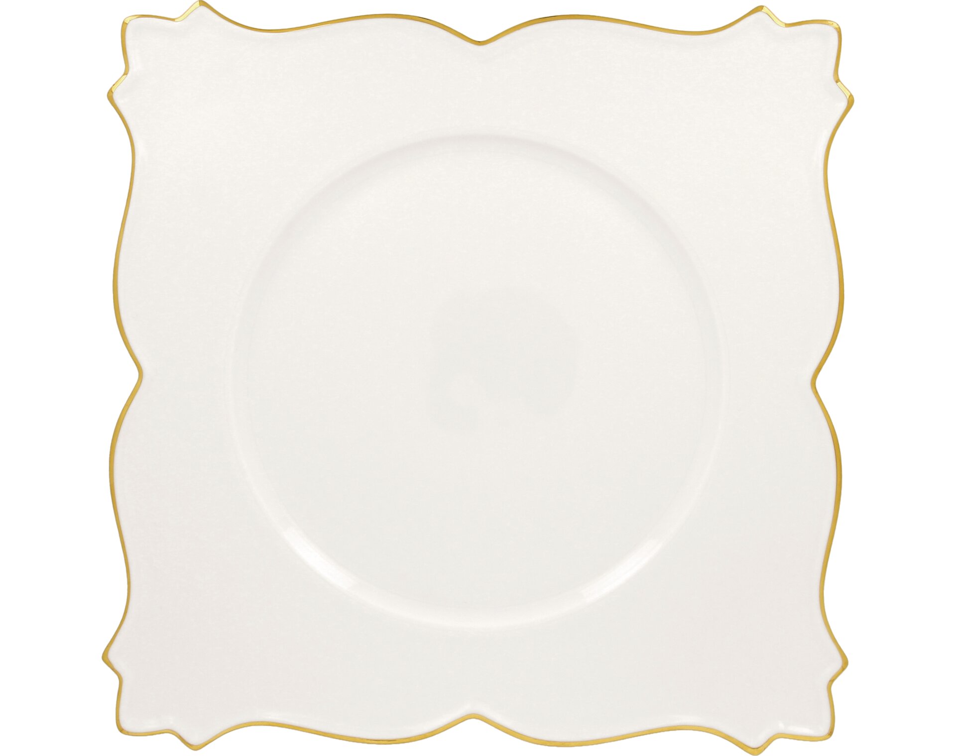 Teller quadratisch King 340 x 340 mm crème Pure Ultra