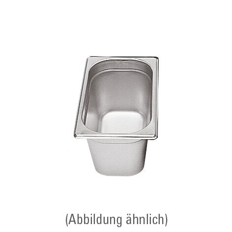 GN-Behälter GN 1/4 265 x 162 x 100 mm Edelstahl