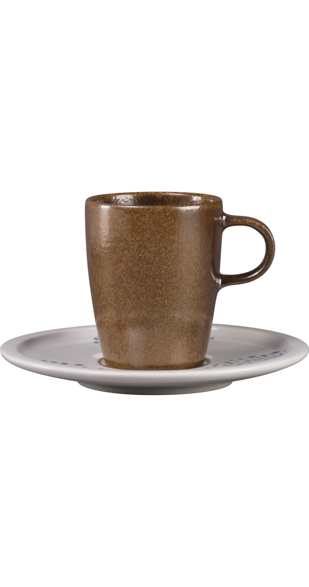 Kaffee-Untertasse 163 mm weiß mit Dekor Spring Ease Spring