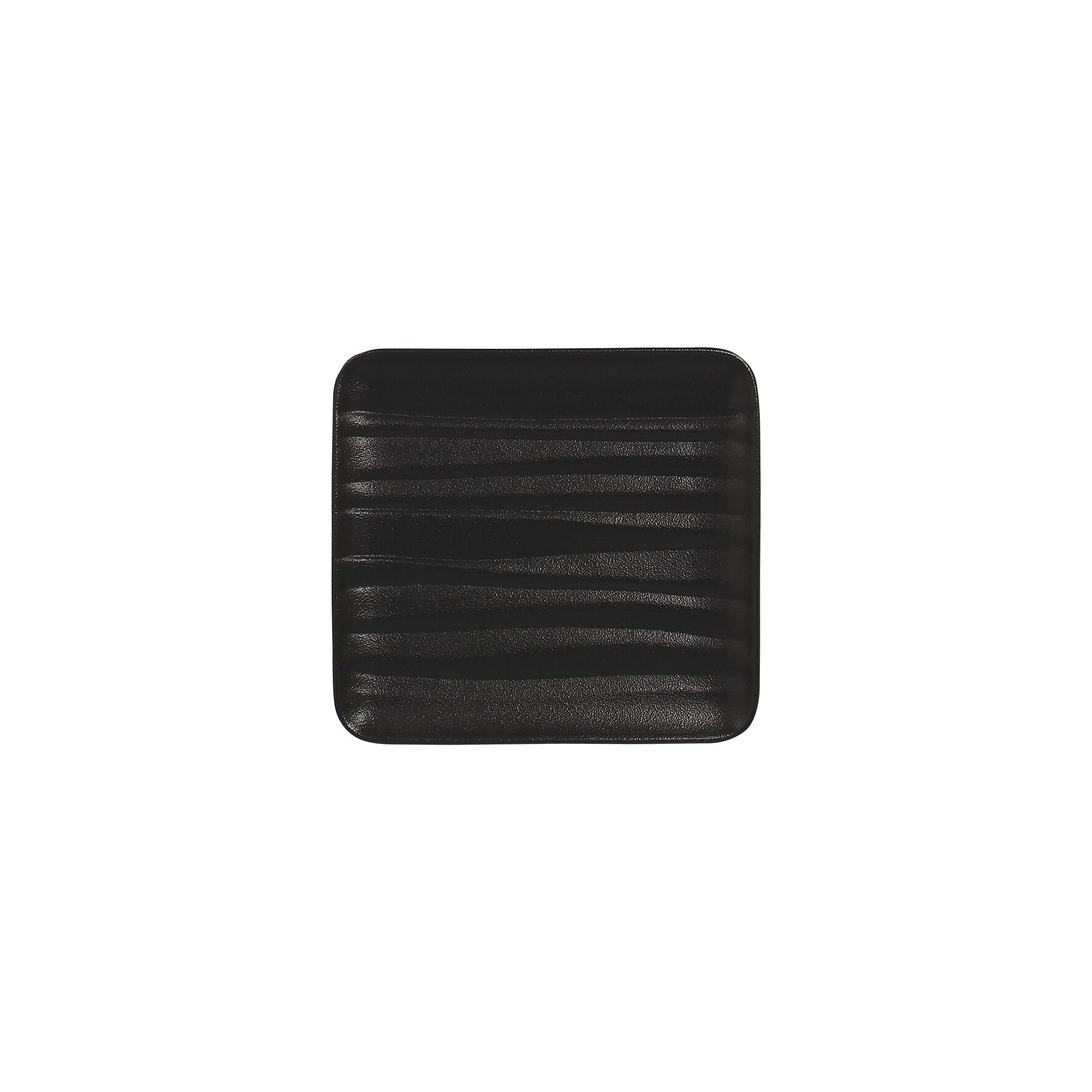 GN-Platte rechteckig mit Relief shared GN 1/6 176 x 162 mm schwarz