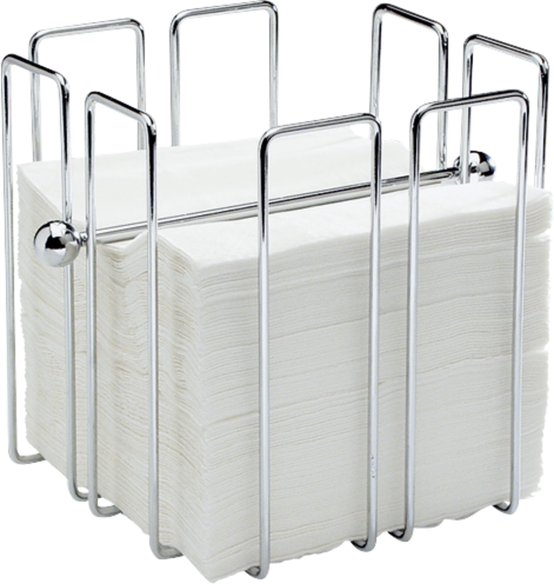 Serviettenständer "Wire" für 150 Servietten, 19,0x19,0x19,0 cm