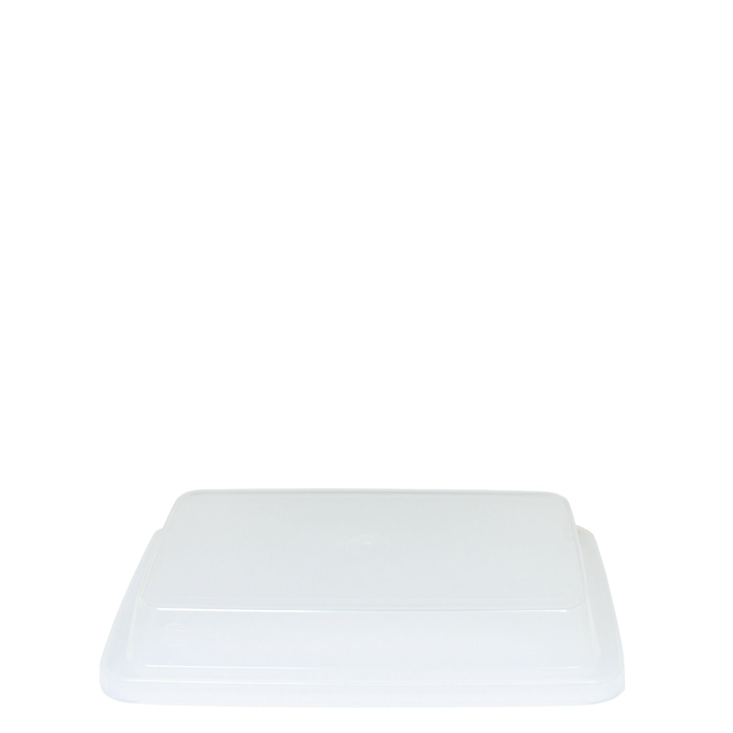 Deckel Euro 182 x 120 mm natur für Salatschale 175 x 115mm