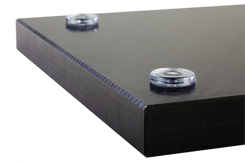 Schneidbrett 500 x 300 x 20 mm schwarz