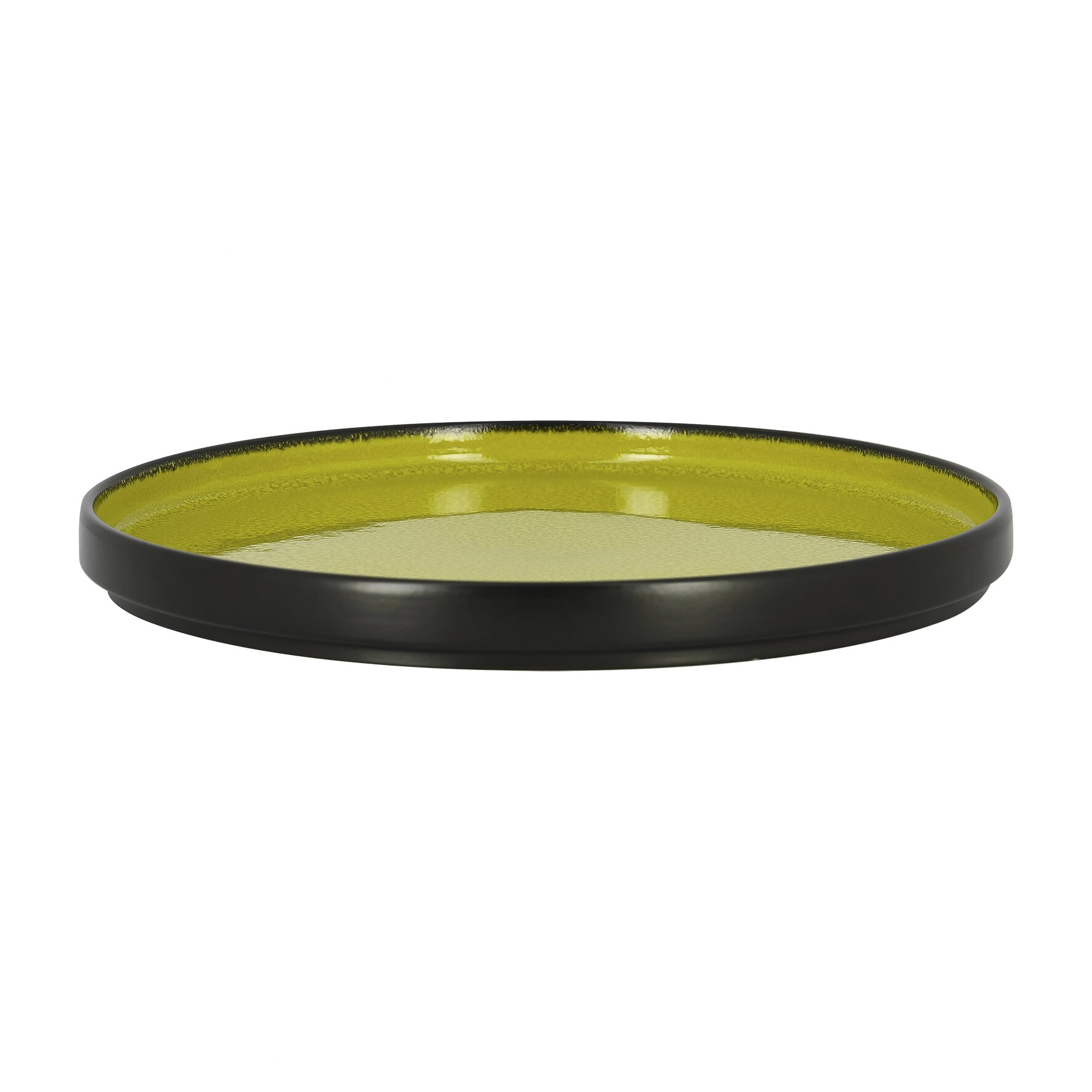 Teller flach ohne Rand 270 mm grün auch als Deckel für Teller tief FRNODP27