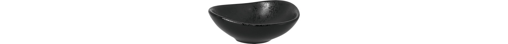 Schale shaped 80 x 70 mm / 0,05 l schwarz