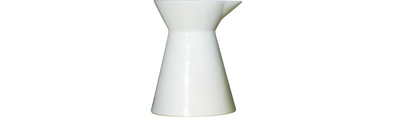 Gießer tailliert 93 mm / 0,38 l weiß Accessoires