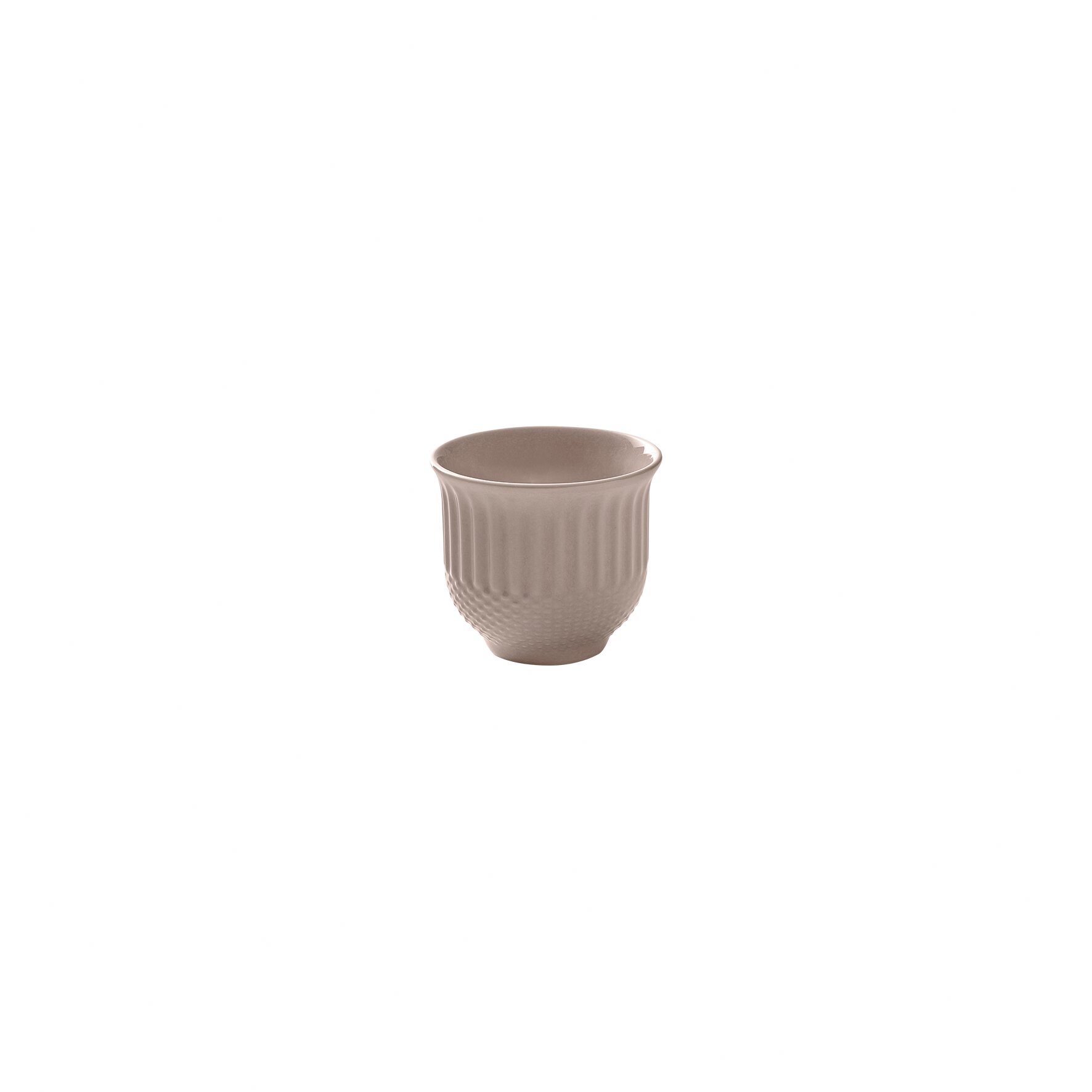 Tasse Relief 60 mm / 0,09 l blush Pine