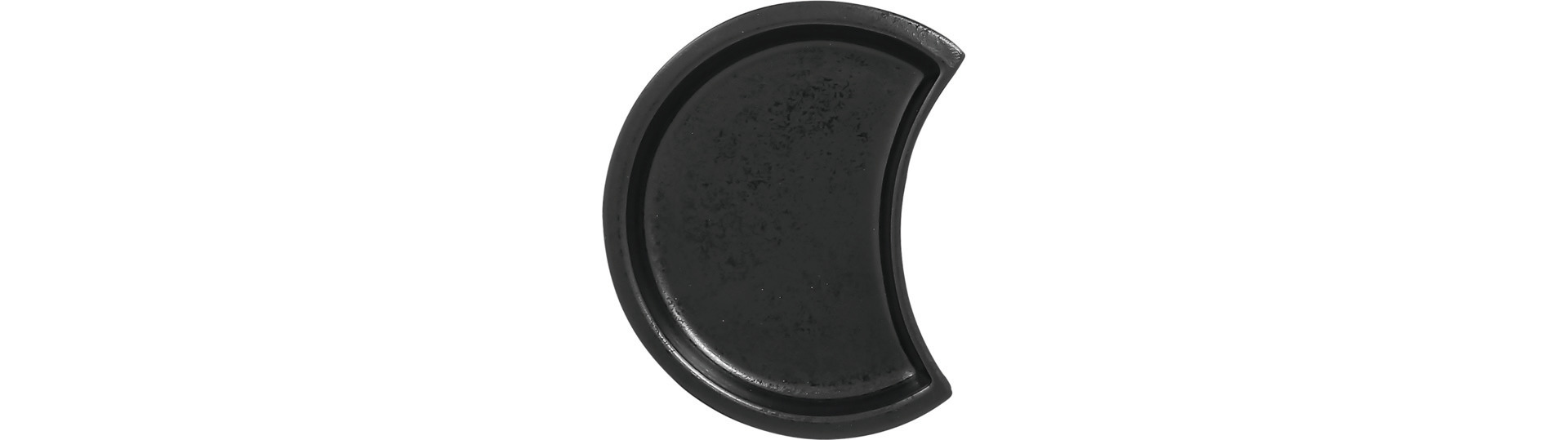 Deckel flach ashore 125 x 105 mm schwarz