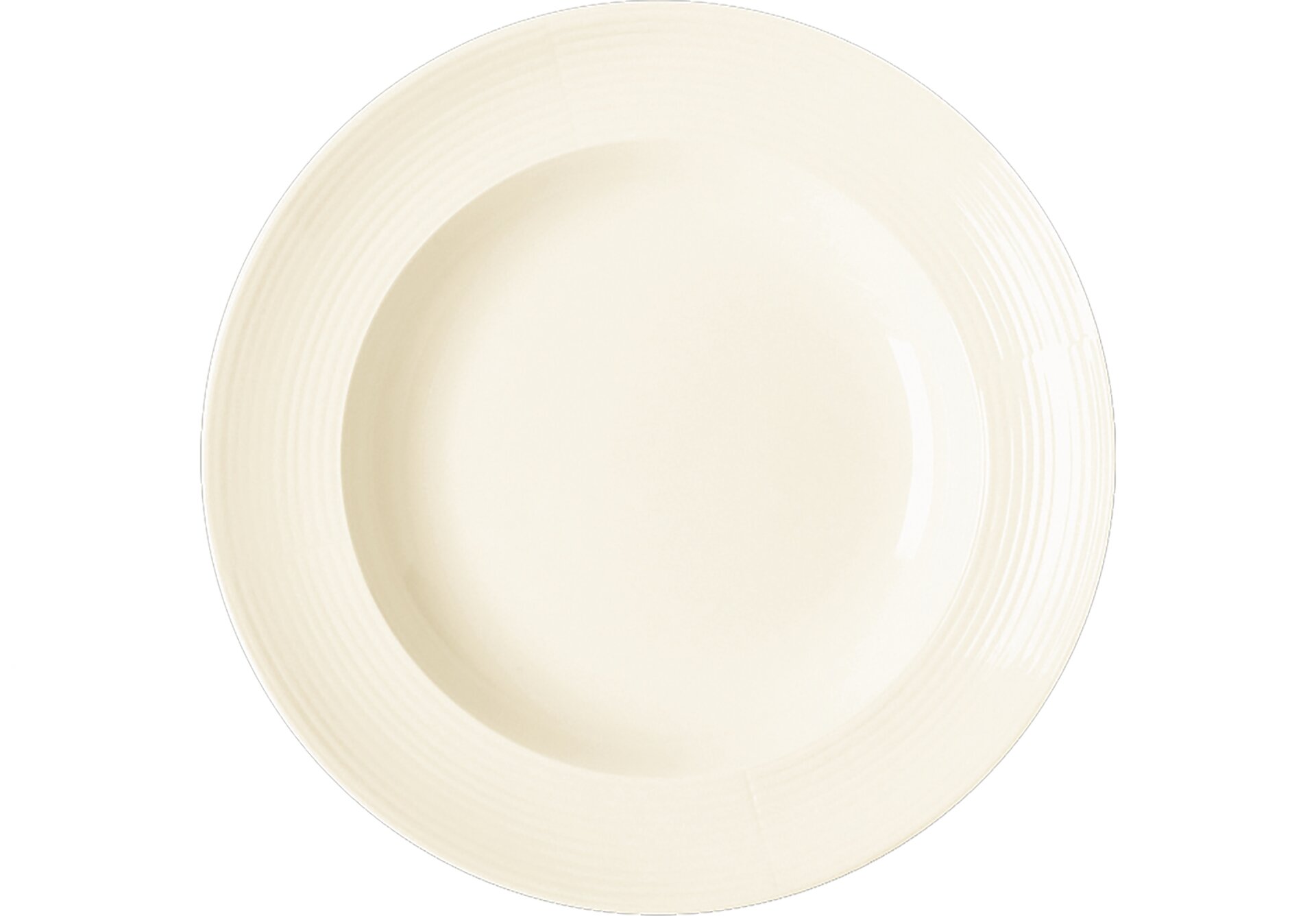 Teller tief rund 300 mm crème