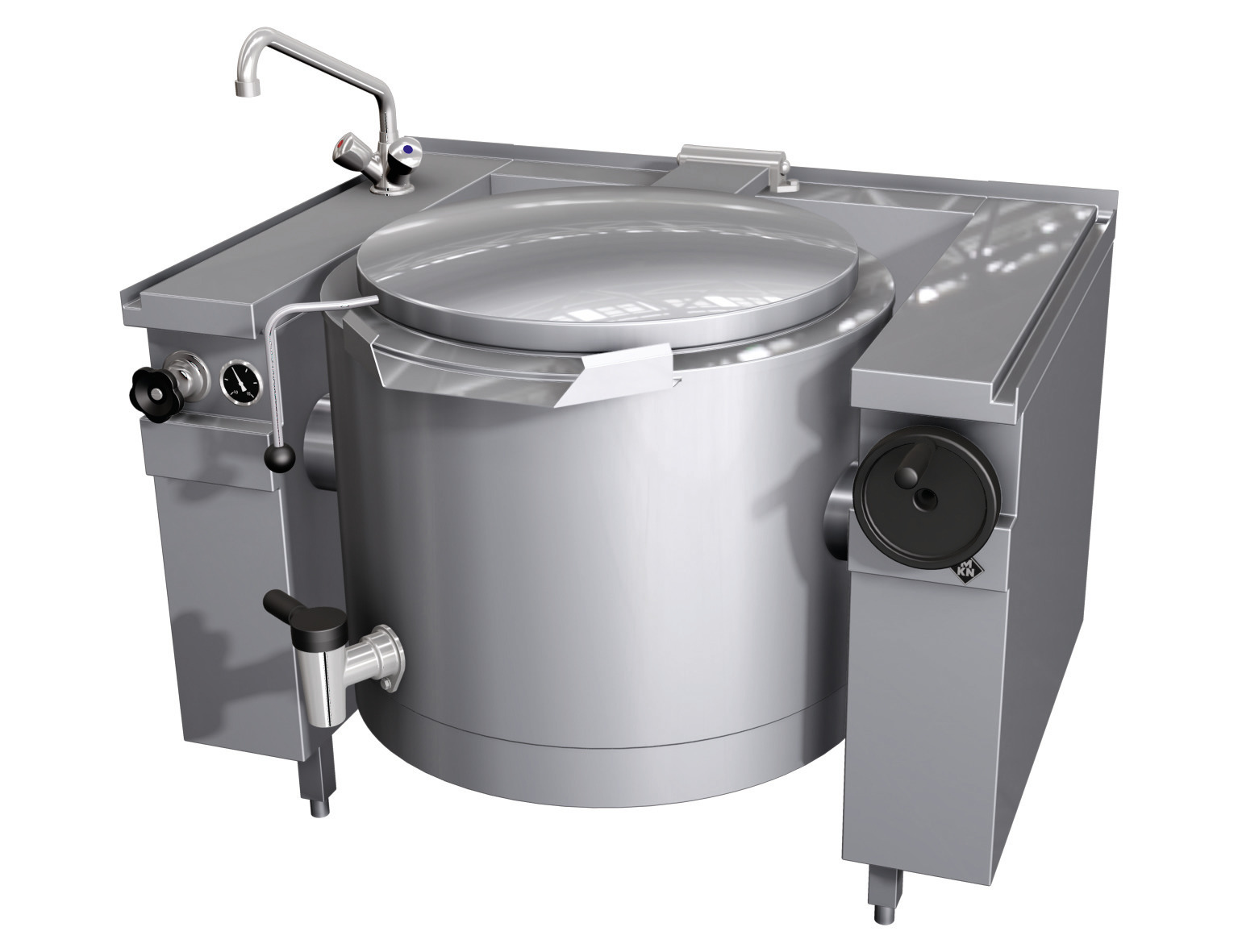 Dampf-Kipp Schnellkochkessel 100,00 l Motorkippung / Optima 850