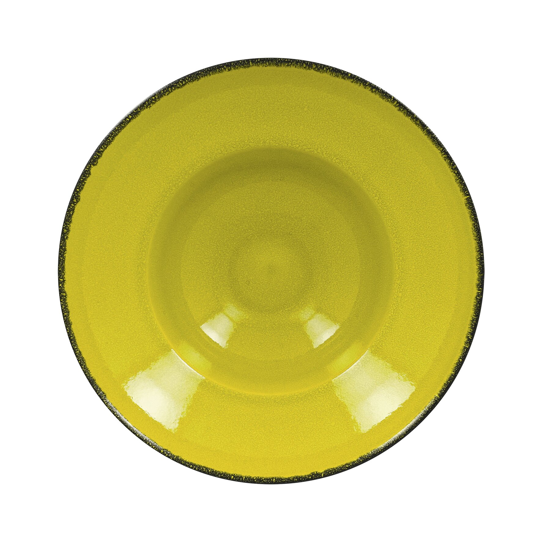 Teller extra tief rund 260 mm / 0,48 l grün
