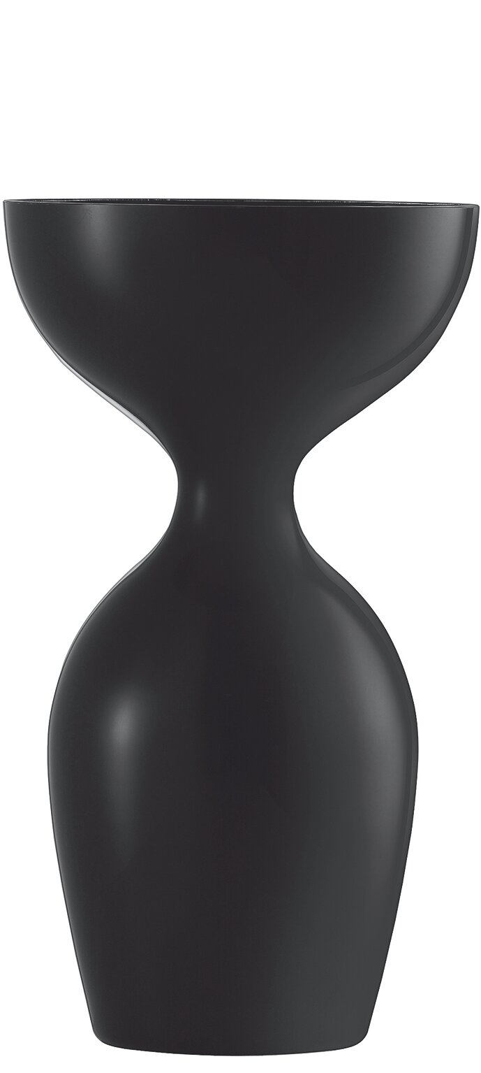 Ausschüttgefäß klein schwarz 122 mm