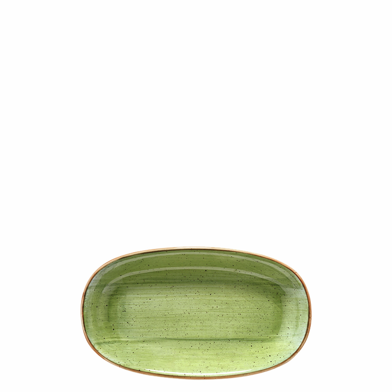 Platte oval Gourmet 192 x 111 mm Aura Therapy