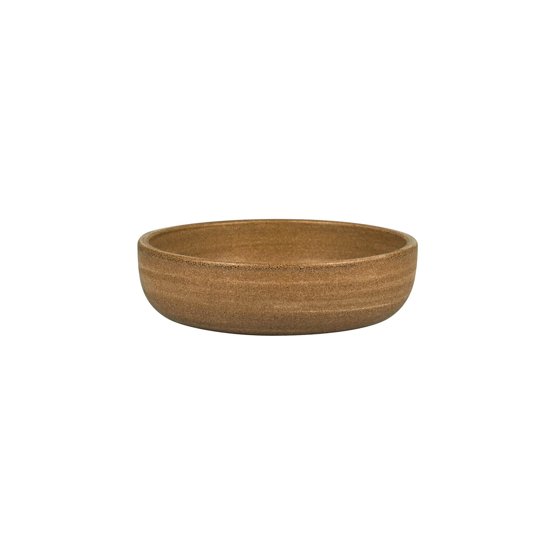 Teller tief rund 160 mm / 0,51 l autumn brown Ease Selva