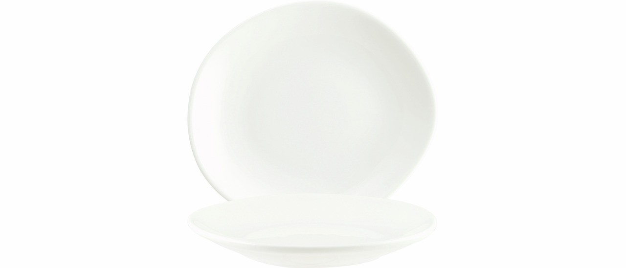 Teller flach 150 x 137 mm Vago Cream