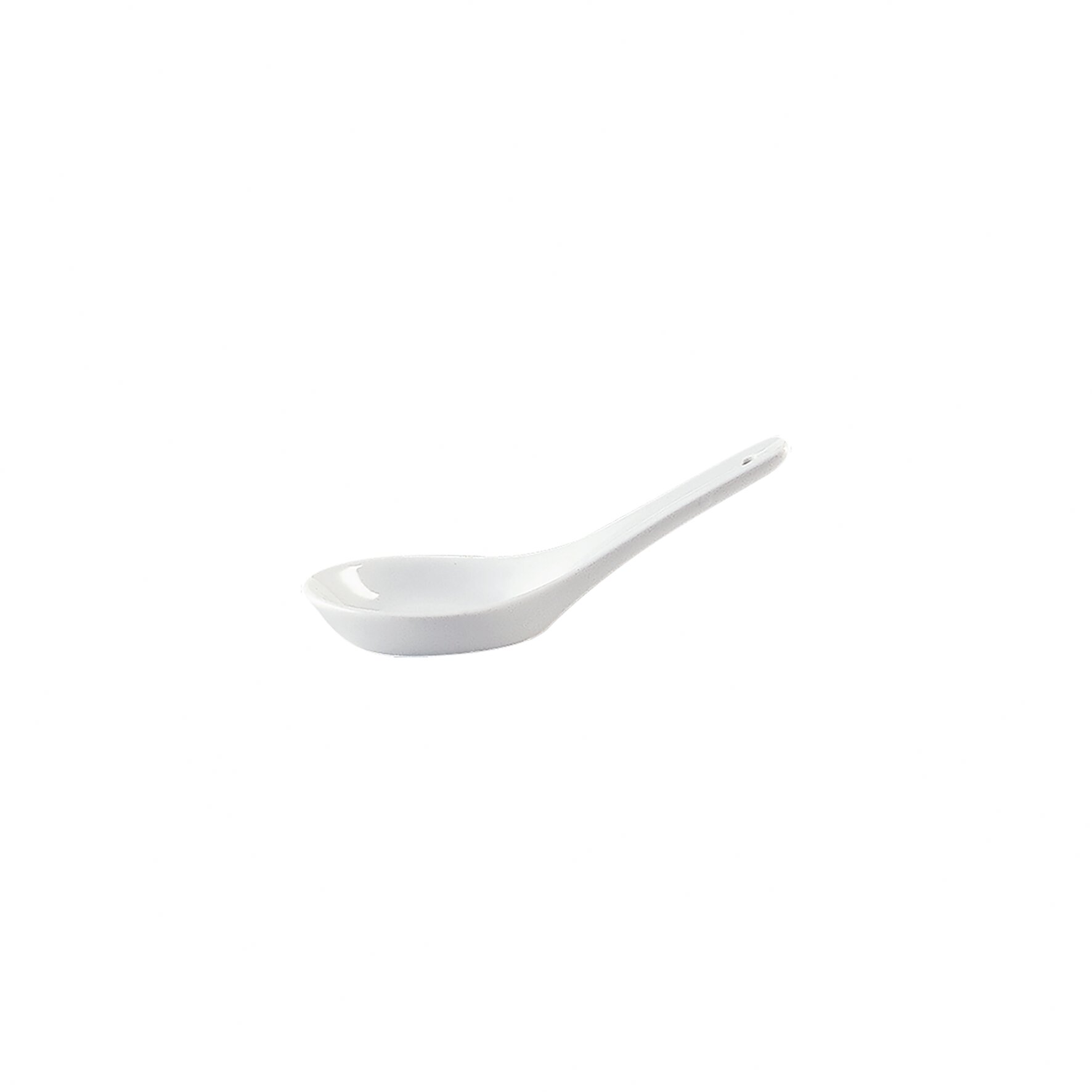 Porzellanlöffel 130 x 45 mm