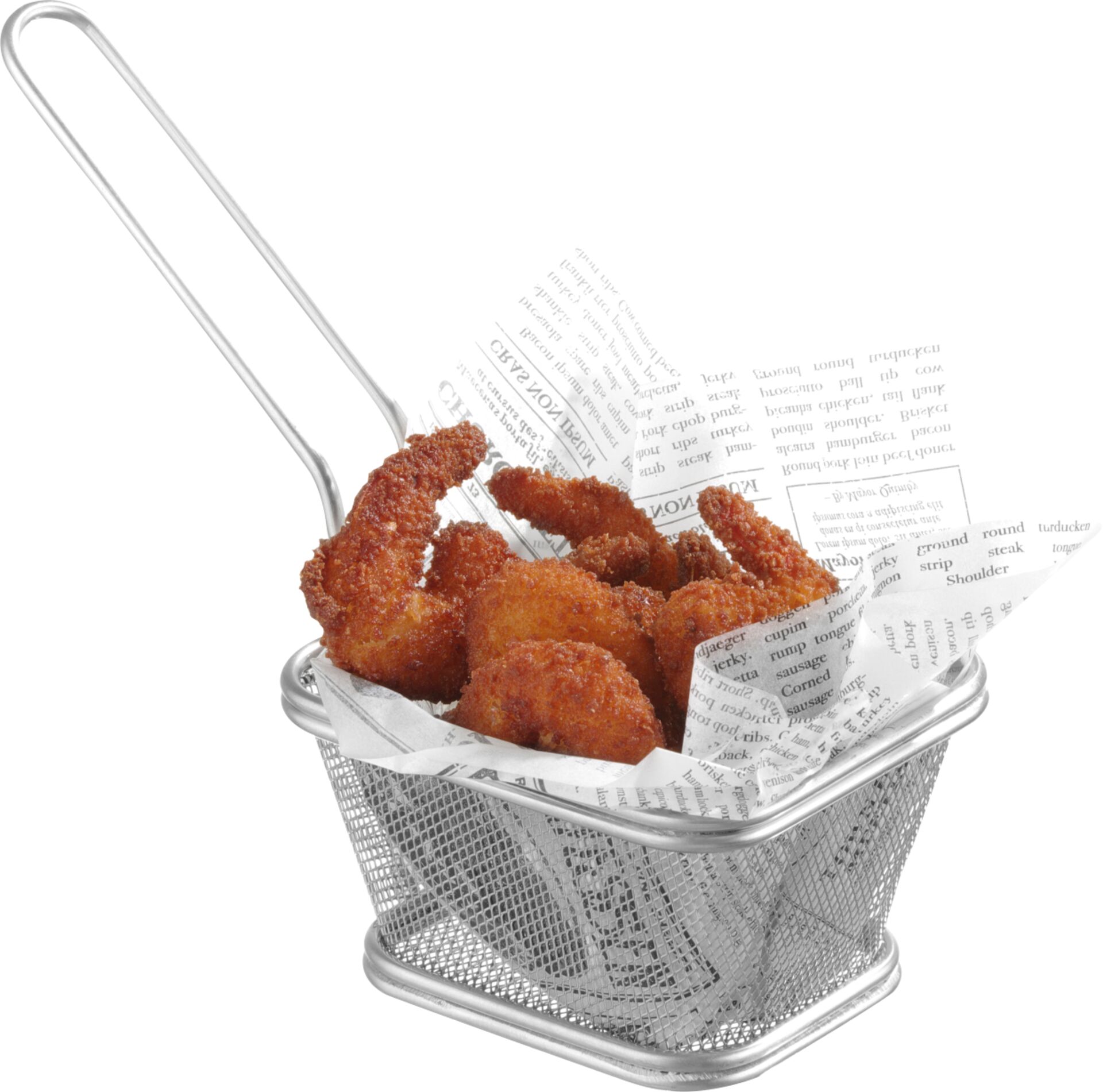 Mini-Servier-Frittierkorb rechteckig