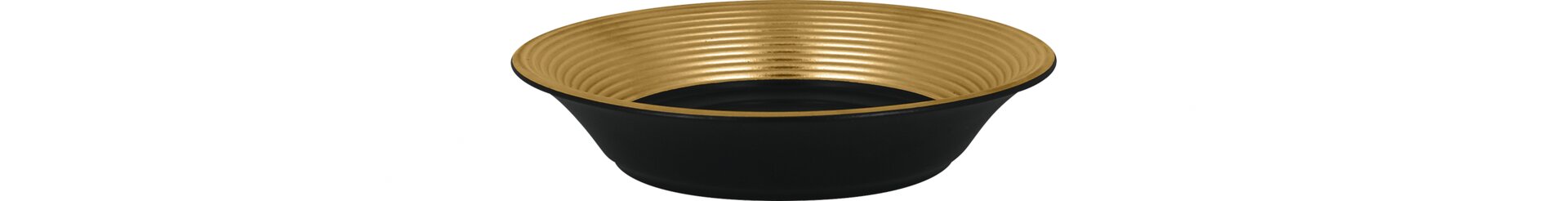 Untertasse 150 mm gold für EVCU20 schwarz / gold