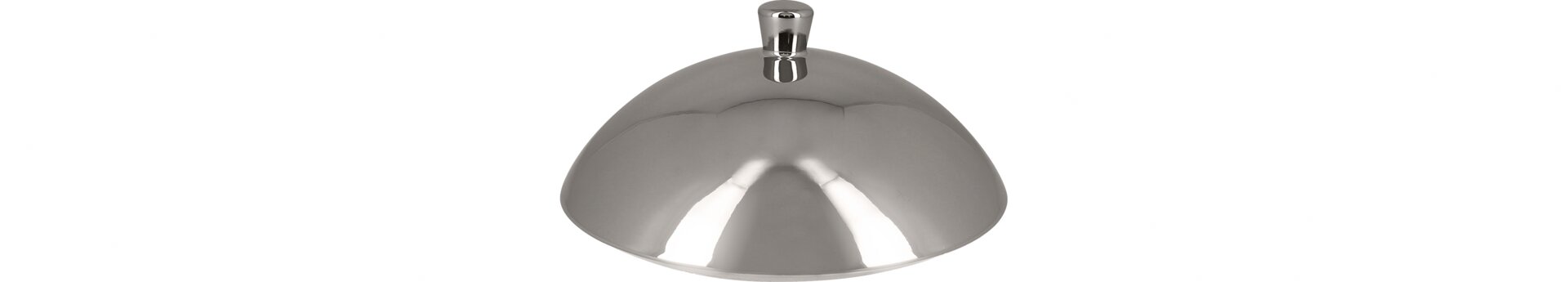 Cloche 136 mm silver für Gourmetteller FDGD26